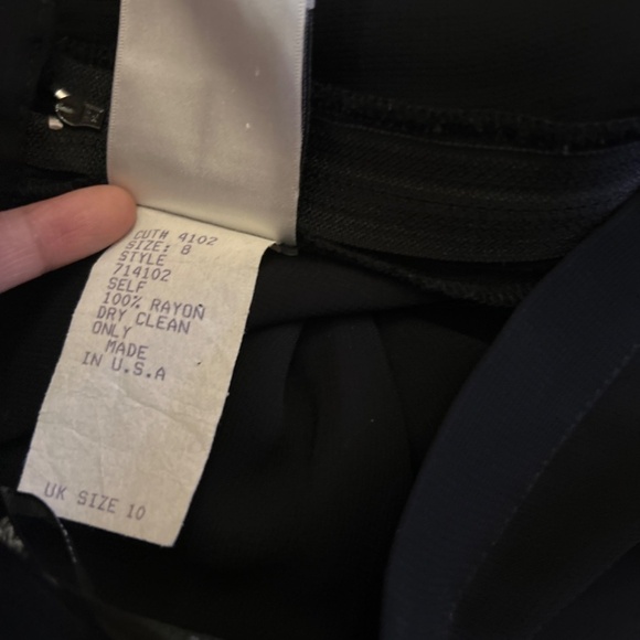 🌿SALE🌿TADASHI Shoji Overlay Wide Leg Pants size 8 - Picture 4 of 8